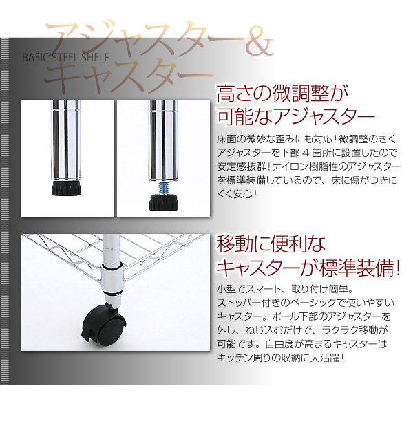 スチールシェルフ メタルラック
