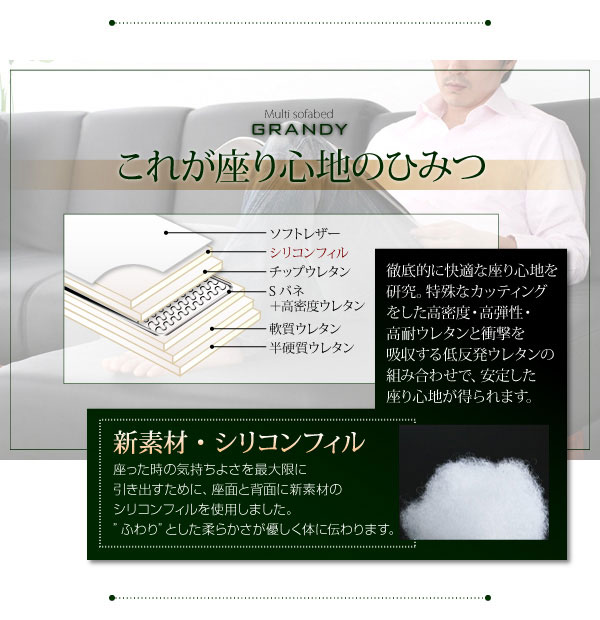 マルチソファベッド GRANDY グランディ