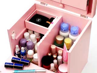 化粧品バツグンの収納力